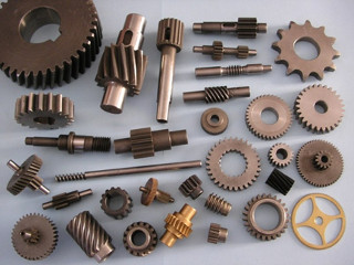 spur gears, gelical gears, cogowheels, pinions, shafts, axles, sprockets